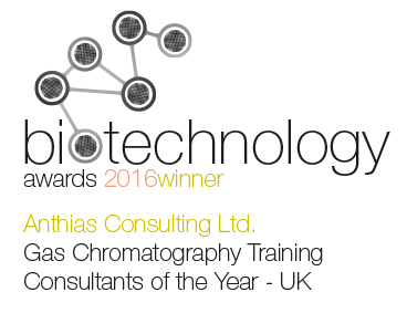 Anthias - Gas Chromatography Training Consultants of the Year - UK winners